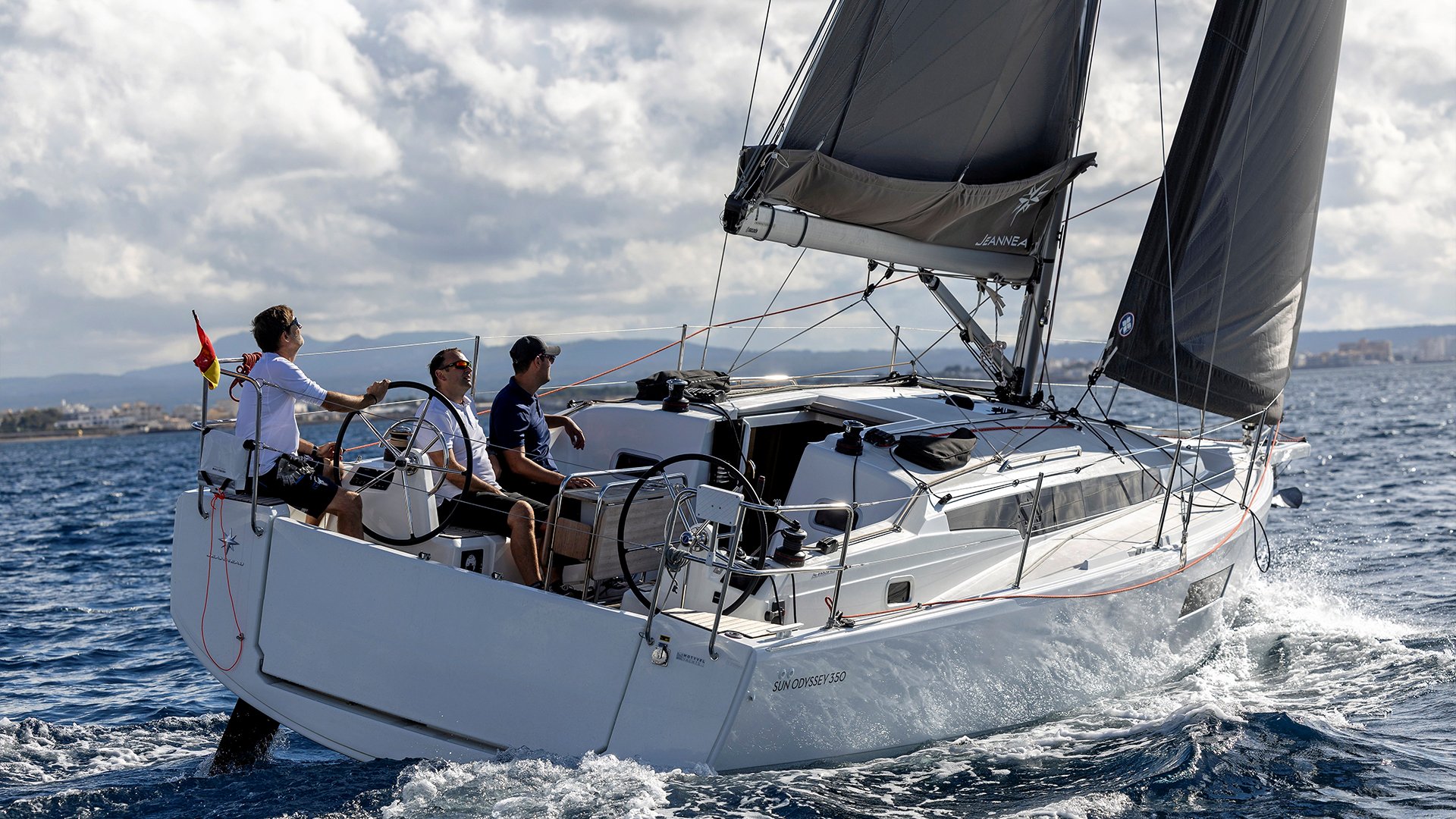 w test jeanneau sun odyssey 360 dragare