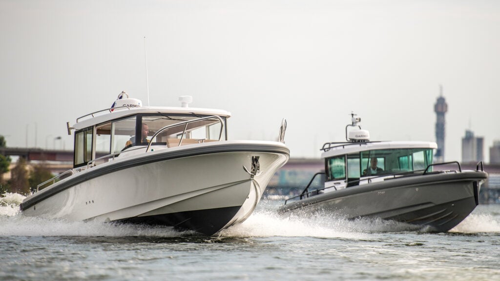 w test nimbus c9 mot axopar 28 ac